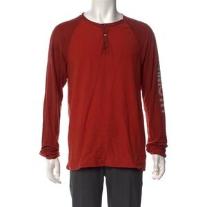 Y/OSEMITE by James Perse Mammoth Crew Neck Long Sleeve Henley Size: 2 Medium